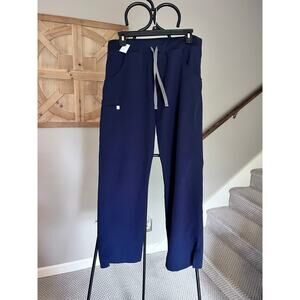 Figs womens blue scrub pants size M/P